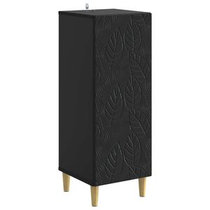 vidaXL Sideboard Schwarz 33 x 34,5 x 90 cm Holzwerkstoff