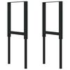vidaXL Werkbank Hellbraun 100x60x(71,5-98) cm Massivholz Eiche