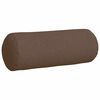 vidaXL Bolsterkissen 2 St&uuml;ck Braun &Oslash; 25 x 70 cm Stoff