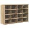 vidaXL Schuhschrank 103 x 30 x 67 cm Holzwerkstoff Sonoma-Eiche