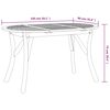 vidaXL Gartentisch 150x90x75 cm Massivholz Akazie