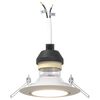 vidaXL Spotlight 6 pcs Wei&szlig; 9 x 9 x 2,5 cm Metall