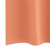 vidaXL Verdunkelungs-Vorh&auml;nge mit Ringen 2 pcs Terrakotta 245 x 140 cm