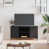 vidaXL TV-Schrank Schwarz 100x40x50 cm Holzwerkstoff