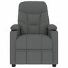 vidaXL Relaxsessel Dunkelgrau Stoff