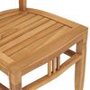 vidaXL 7-tlg. Garten-Essgruppe Massivholz Teak
