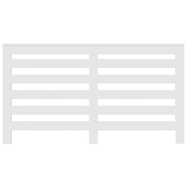 vidaXL Heizk&ouml;rperverkleidung Wei&szlig; 149x20x82 cm Holzwerkstoff