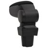 vidaXL Auto-Armlehne Schwarz 11,5x32x(30-50) cm ABS