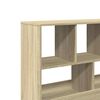 vidaXL B&uuml;cherregal/Raumteiler Sonoma-Eiche 100x33x94,5 cm