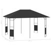 vidaXL Gartenpavillon 4x3 m Anthrazit 160 g/m&sup2;