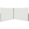 vidaXL Ausziehbare Seitenmarkise 180x600 cm Creme