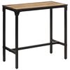 vidaXL 5-tlg. Bar-Set Raues Mangoholz und Metall