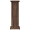 vidaXL Postament mit Stauraum Eichen-Optik 31x30x90 cm Holzwerkstoff