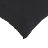 vidaXL Sofakissen 2 St&uuml;ck Schwarz 60 x 40 cm Cordstoff