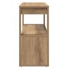 vidaXL Sideboard Artisan-Eiche 80 x 30 x 60 cm Holzwerkstoff