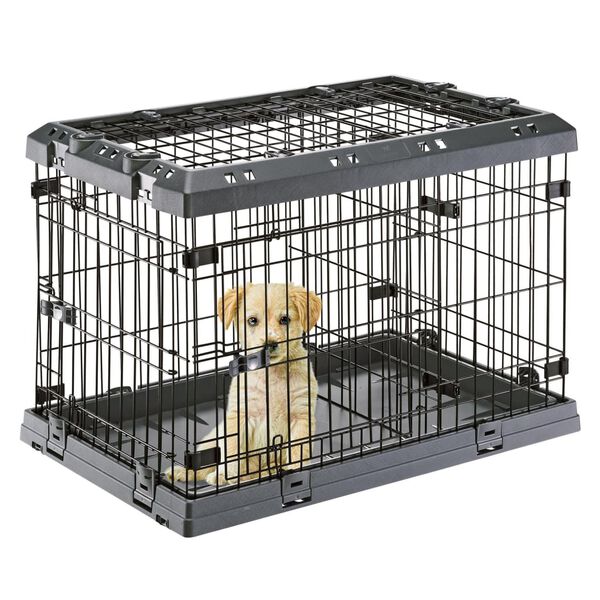 Ferplast Hundek&auml;fig Superior 75 77x51x55 cm Schwarz