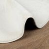 vidaXL Teppich OVIEDO Kurzflor Creme &Oslash; 100 cm