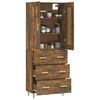 vidaXL Highboard R&auml;uchereiche Holzwerkstoff