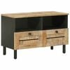vidaXL Stauraumschr&auml;nke Natur 70 x 33 x 46 cm Massivholz Mango
