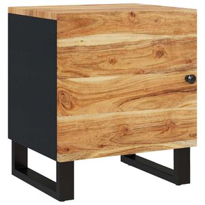 vidaXL Nachttisch 40x33x46 cm Massivholz Akazie