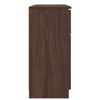 vidaXL Sideboard Braun Eichen-Optik 100 x 30 x 65,6 Holzwerkstoff