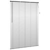vidaXL Venetianer Jalousie Verstellbar Schwarz 213 x 160 cm PVC