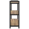 vidaXL B&uuml;cherregal Artisan-Eiche 80 x 30 x 85 cm Holzwerkstoff