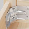 vidaXL Sechskantmutter Uni 2 pcs Silber M6 Eisen