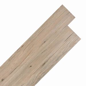 vidaXL Bodenplanken Eichenbraun 5,02 m&sup2; 36 Stk. PVC