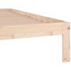 vidaXL Massivholzbett 90x190 cm