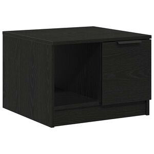 vidaXL Couchtisch Schwarz Eichen-Optik 50 x 50 x 36 cm Holzwerkstoff