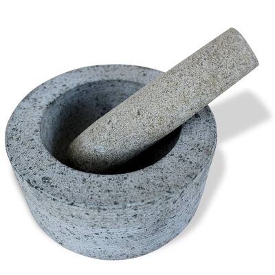 vidaXL Mörser und Stößel Granit 15 cm