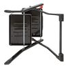 Escalo Tritthocker Klappbar 150 kg Metall Schwarz