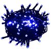 vidaXL Lichterkette mit 400 LEDs Blau 40 m 8 Lichteffekte