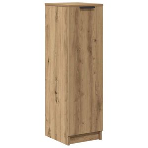 vidaXL Schuhschrank Artisan-Eiche 29,5x35x100,5 cm Holzwerkstoff