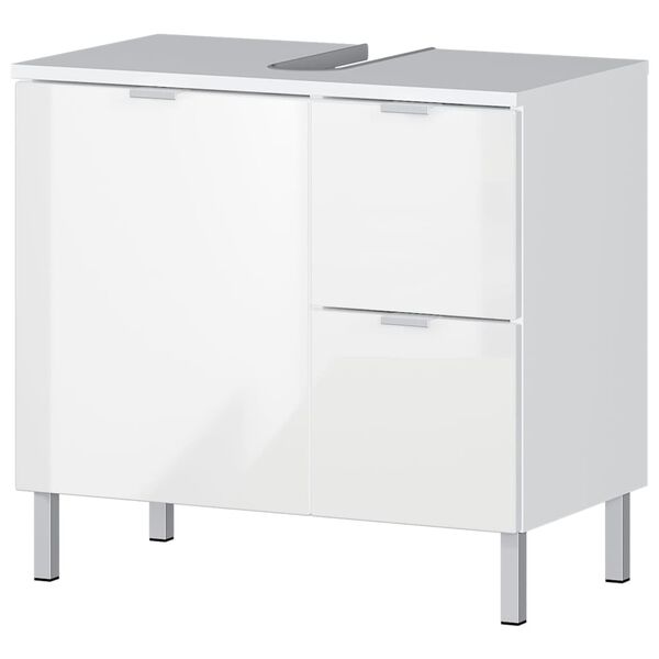 Germania Waschtischunterschrank GW-Mauresa 34x60x56 cm Wei&szlig;
