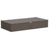 vidaXL Aufbewahrungsbox 24 stk. Vliesstoff 90 x 48 x 15 cm 64,8 L Grau
