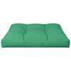 vidaXL Palettenkissen Gr&uuml;n 70x70x12 cm Stoff