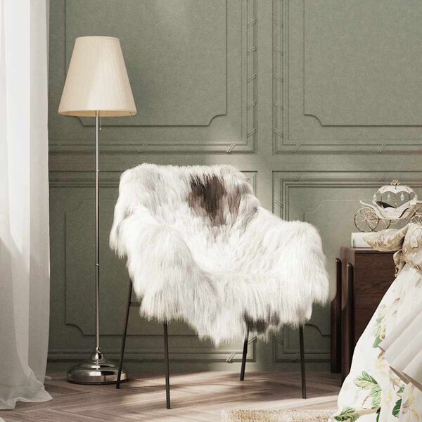 vidaXL Schafpelz Mischfarbe (60-70)x(90-100) cm