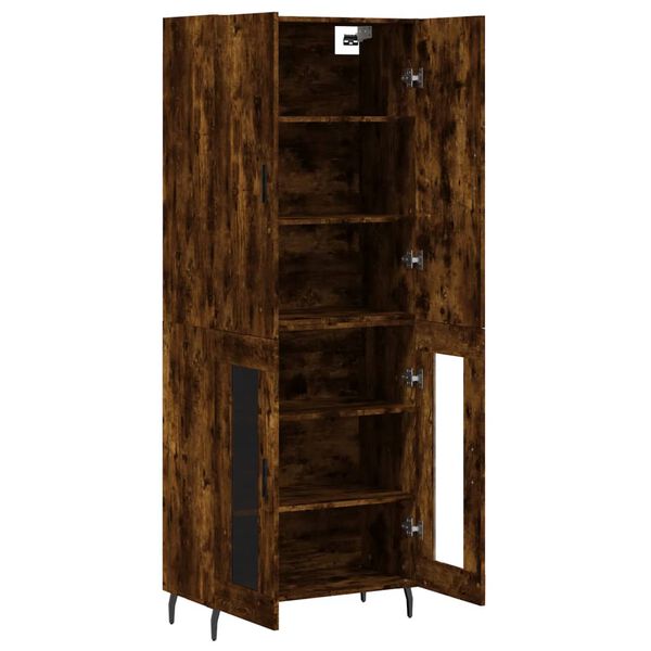 vidaXL Highboard R&auml;uchereiche 69,5x34x180 cm Holzwerkstoff