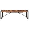 vidaXL Couchtisch 140x70x40 cm Massivholz