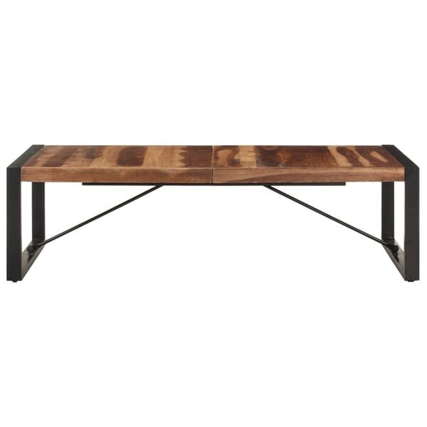 vidaXL Couchtisch 140x70x40 cm Massivholz