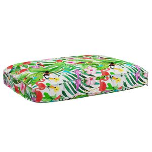 vidaXL Kissen Floral Mehrfarbig 120 x 80 x 12 cm Oxford-Stoff