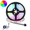 vidaXL LED Streifen 12 pcs Schwarz und Transparent 2100 mm