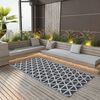 vidaXL Outdoor-Teppich ARAKIL Schwarz 160x230 cm PP