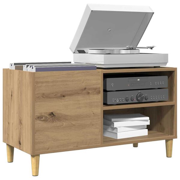 vidaXL Plattenschrank Artisan-Eiche 84,5x38x48 cm Holzwerkstoff