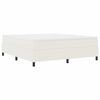 vidaXL Plattformbettgestell Creme 180 x 200 cm Stoff