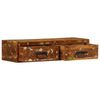 vidaXL TV-Wandschrank 80x30x19 cm Altholz Massiv