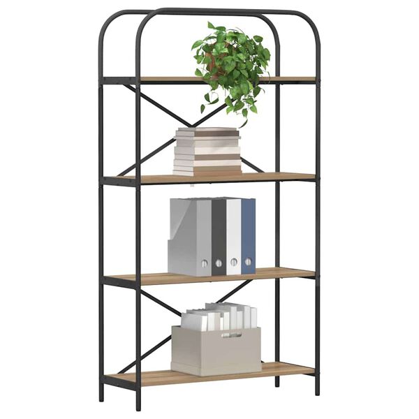 vidaXL B&uuml;cherregal Artisan-Eiche 80 x 30 x 146 cm Holzwerkstoff