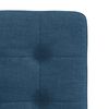 vidaXL Esszimmerst&uuml;hle 6 Stk. Blau Stoff